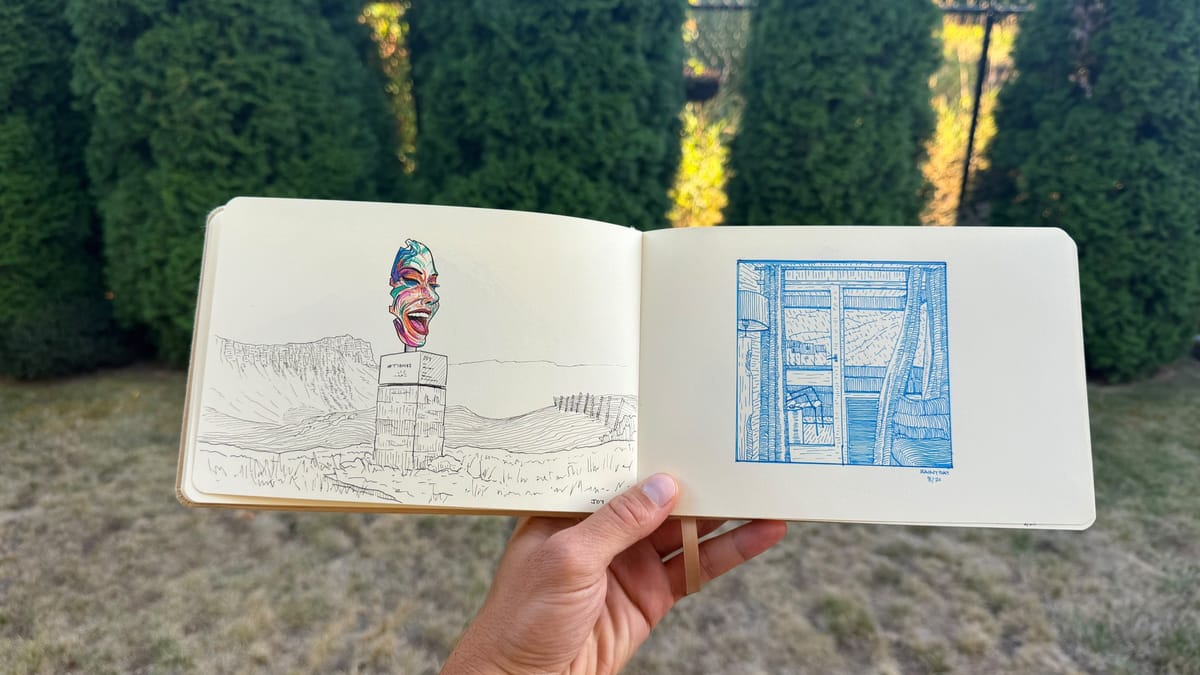 Training in the “sketchbook” version to target the UTMB